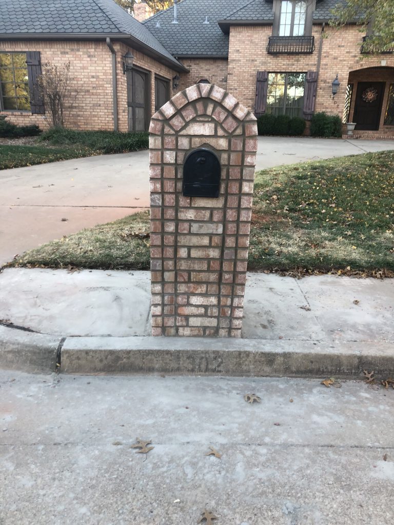 mailbox masonry